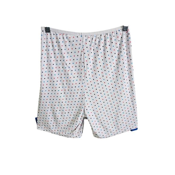 Undersummers Women's Size XL Slip Shorts Red White Blue Star Print Anti Chafing - Picture 2 of 4